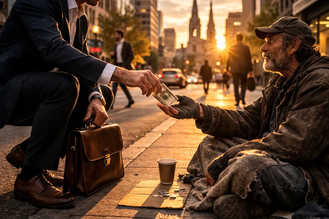 Financial Prosperity and Poverty of Spirit